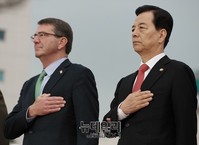 [포토] 한민구-애슈턴 카터 한미 국방장관