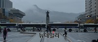 [포토] 경찰버스로 막힌 광화문