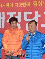 [포토] 애정담그미 소감 말하는 홍종순 형지엘리트 부회장