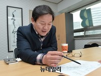 [포토] 고양 덕양을 청사진 설명하는 정재호 전 비서관