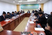 [포토] 천정배, '국민정당 창당추진위 회의 주재'