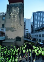 [포토] 조계사 관음전 둘러싼 경찰