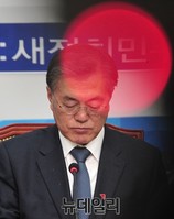 [포토] 고개숙인 새정치민주연합 문재인 대표
