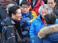 [포토] 제3차 민중총궐기대회 참석한 정청래 의원