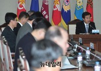 [포토] 방위사업혁신 전체회의, 모두발언하는 황인무 차관