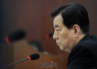 [포토] 질의 듣는 한민구 국방부 장관
