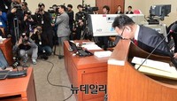 [포토] 인사청문회 참석한 유일호 장관 후보자