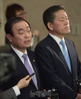 [포토] 주승용-장병완 의원, 더불어민주당 탈당