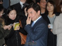 [포토] 신임임원 만찬 참석한 김현석 사장