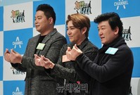 [포토] 개밥주는 남자. 현주엽-강인-주병진