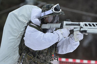 [영상] 한미 해병대 연합 설한지 훈련 공개