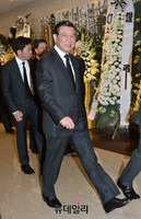 [포토] 故 노순애 여사 빈소 찾은 박삼구 회장