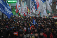 [포토] 민주노총 총파업 거리행진