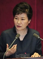 [포토] 국회 특별연설 하는 박근혜 대통령