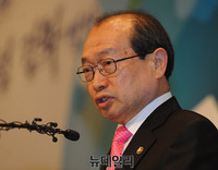 [포토] 인사말하는 장명진 방위사업청장