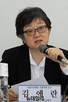 [포토] 발언하는 김애란 서울아산병원 신생아과 교수