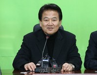 [포토] 국민의당 의원총회 참석한 정동영 전 의원