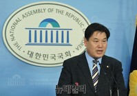 [포토] 더불어민주당 컷오프 대상 홍의락 의원 탈당