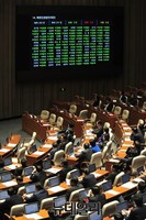 [포토] 북한인권법 발의 11년만에 국회본회의 통과