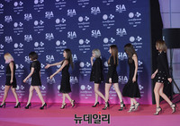 [포토] 소녀시대 '올블랙 드레스'