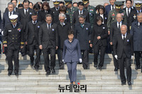 [포토] '서해수호의날' 기념식 참석한 박근혜 대통령