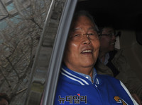 [포토] 김종인 '다음 유세 장소로'