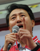 [포토] 오세훈 후보 