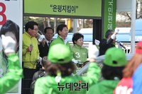 [포토] 은평을 고연호 후보 지원나선 국민의당 천정배 대표