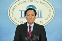 [포토] 원내대표 출마선언 하는 더불어민주당 우상호 의원