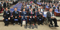 [포토] 원내대표 선거 시작 기다리는 후보들