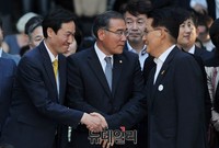 [포토] 광주에서 만난 박지원-우상호