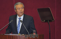 [포토] 교섭단체 대표연설 하는 김종인 대표