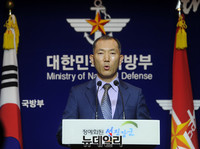 [포토] 브리핑하는 나승용 국방부 부대변인