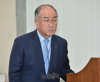 [포토] 업무보고하는 이덕훈 한국수출입은행장