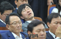 [포토] 의총에서 꿀잠자는 새누리당 하태경 의원