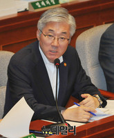 [포토] 의원들의 질문에 답하는 김종덕 문체부 장관