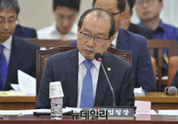 [포토] 의원들의 질문에 답하는 장명진 방위사업청장