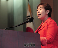 [포토] 북한실상 말하는 이애란 자유통일문화원 원장