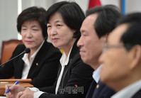 [포토] 더불어민주당 첫 최고위회의 참석한 신임지도부