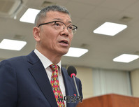 [포토] 브리핑하는 류제승 국방정책실장