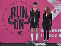 [포토] 런온서울 참석한 모델 여연희-이현준