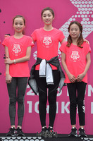 [포토] 마라톤 행사에 참석한 김연아와 피겨꿈나무