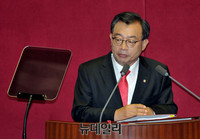 [포토] 교섭단체 대표연설하는 새누리당 이정현 대표