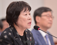 [포토] 국정감사 참석한 나선화 문화재청장