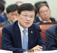 [포토] 미방위 국감, 답변하는 최양희 미래창조과학부 장관