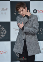 [포토] 전역하고 컴백한 백퍼센트 리더 민우