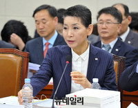 [포토] 질문에 답하는 김성주 대한적십자사 총재