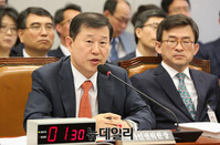 [포토] 국정감사 출석한 이성호 인권위원장