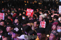 [포토] 박근혜 대통령 규탄하는 시위참가자들