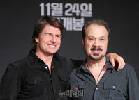 [포토] 톰크루즈-에드워드즈윅 '잭리처 기대해주세요'